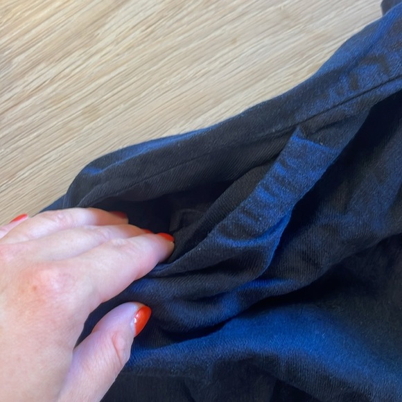 Uniqlo Linen Blend Jumpsuit Navy sz small - Picture 3 of 6